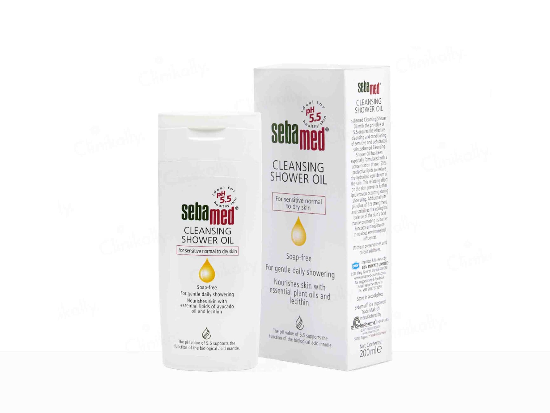 Sebamed Cleansing Shower Oil pH 5.5 | 200 ml - Skiynse Dermatologique
