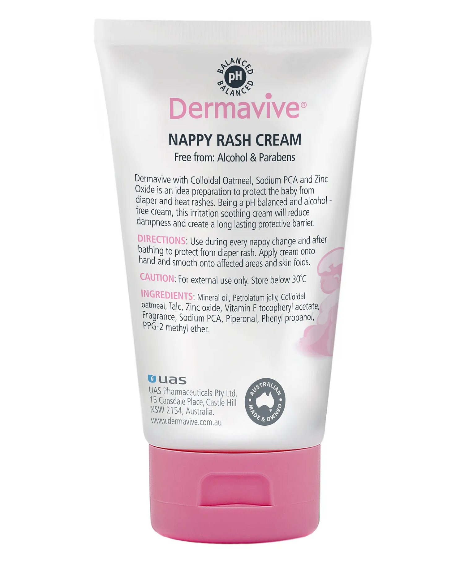 Dermavive Nappy Rash Cream 100g