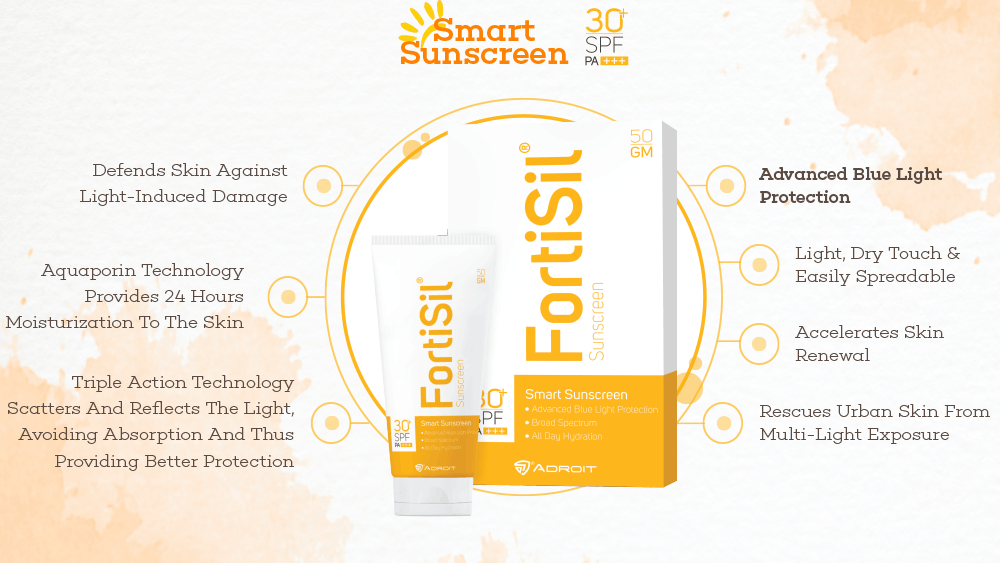 Fortisil SPF 30+ PA+++ Sunscreen | 50g