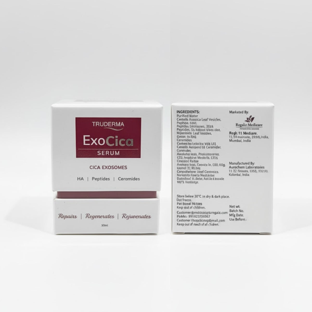Truderma ExoCica Exosomes Serum 30 ml