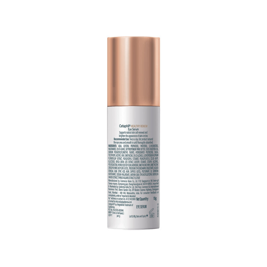 Cetaphil Healthy Renew Anti-Ageing Eye Serum 15 g | Lightweight Gel for Dark Circles, Fine Lines & Puffiness, Hydrating Eye Treatment