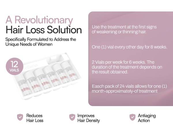 Foltene Pharma Hair & Scalp Treatment For Women (24VialsX6ml)