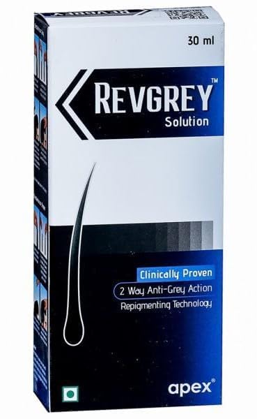 Revgrey Antigray Hair Solution Bottle of 30 ml