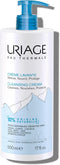 Uriage Cleansing Cream - Moisturizing Body Cleanser with Shea Butter - 2-in-1 Cleansing & Nourishing - Face, Body & Hair - 92% Natural Origin, Paraben & Soap-Free - Physiological pH