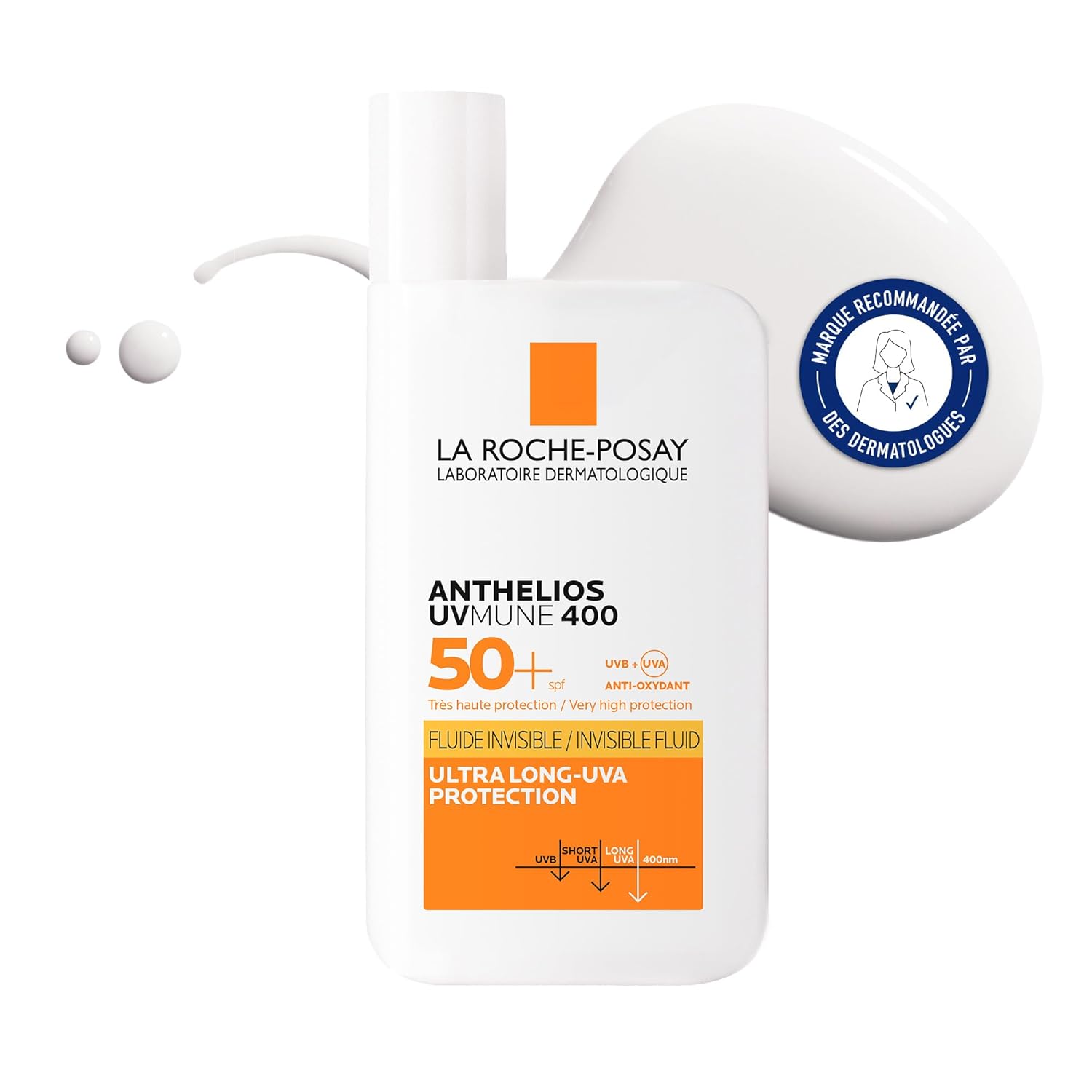 La Roche-Posay La Roche Posay Anthelios Uvmune 400 Invisible Fluid For All Skins SPF 50