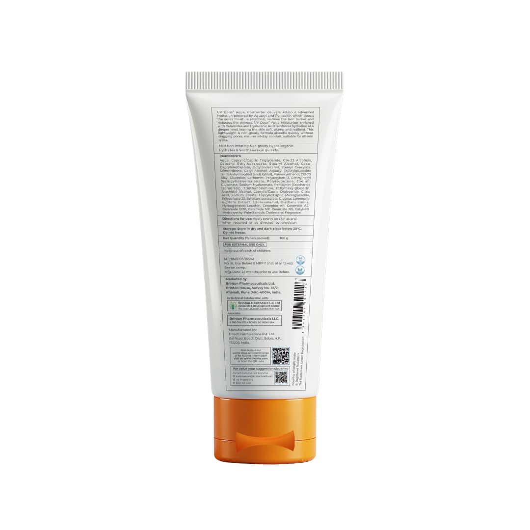 UV Doux Aqua Lightweight Moisturizer 100g ( Pack of 2 )