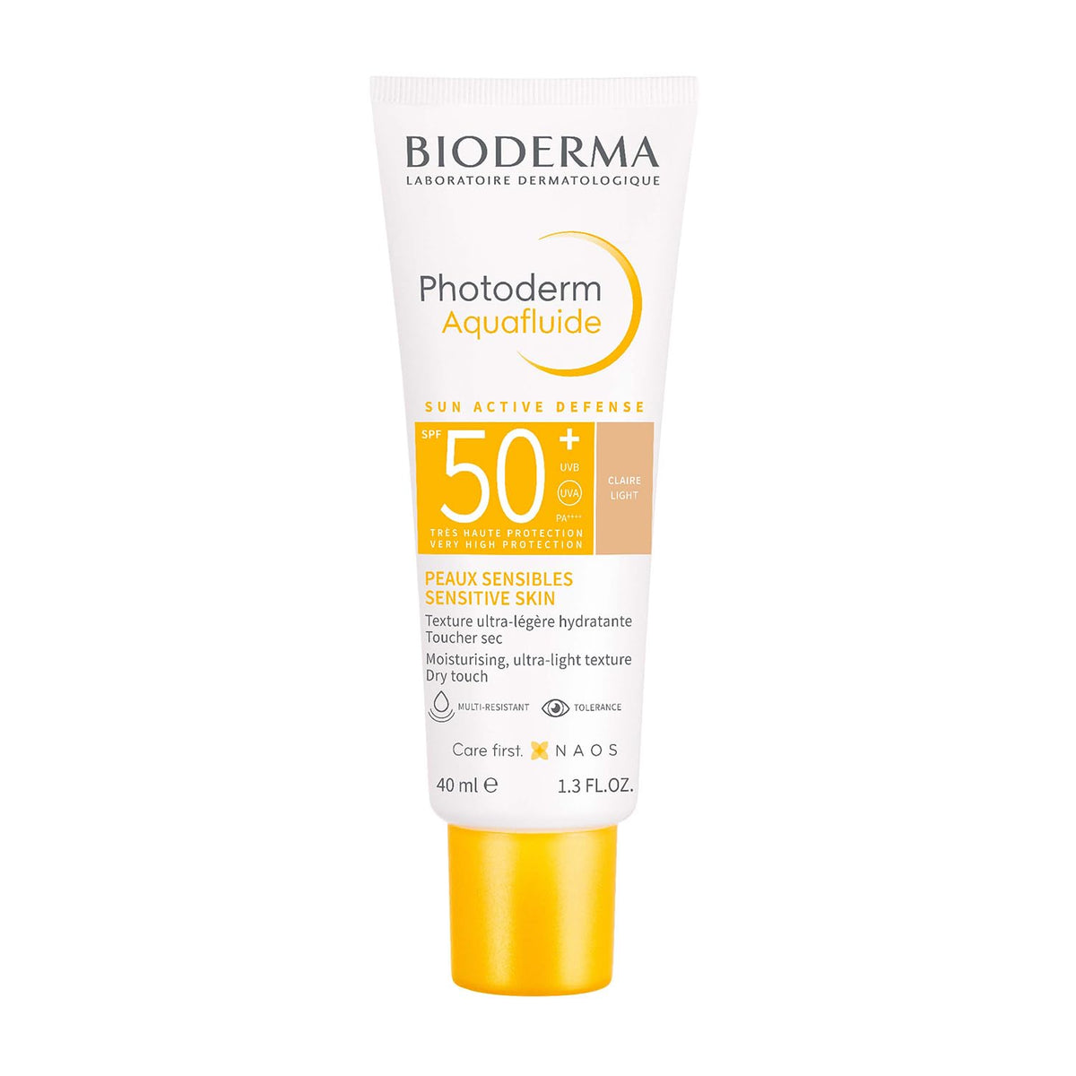 Bioderma Photoderm Aquafluide Claire SPF 50+ PA++++ Tinted Sunscreen for All Skin Types | In Vivo Tested - Skiynse Dermatologique