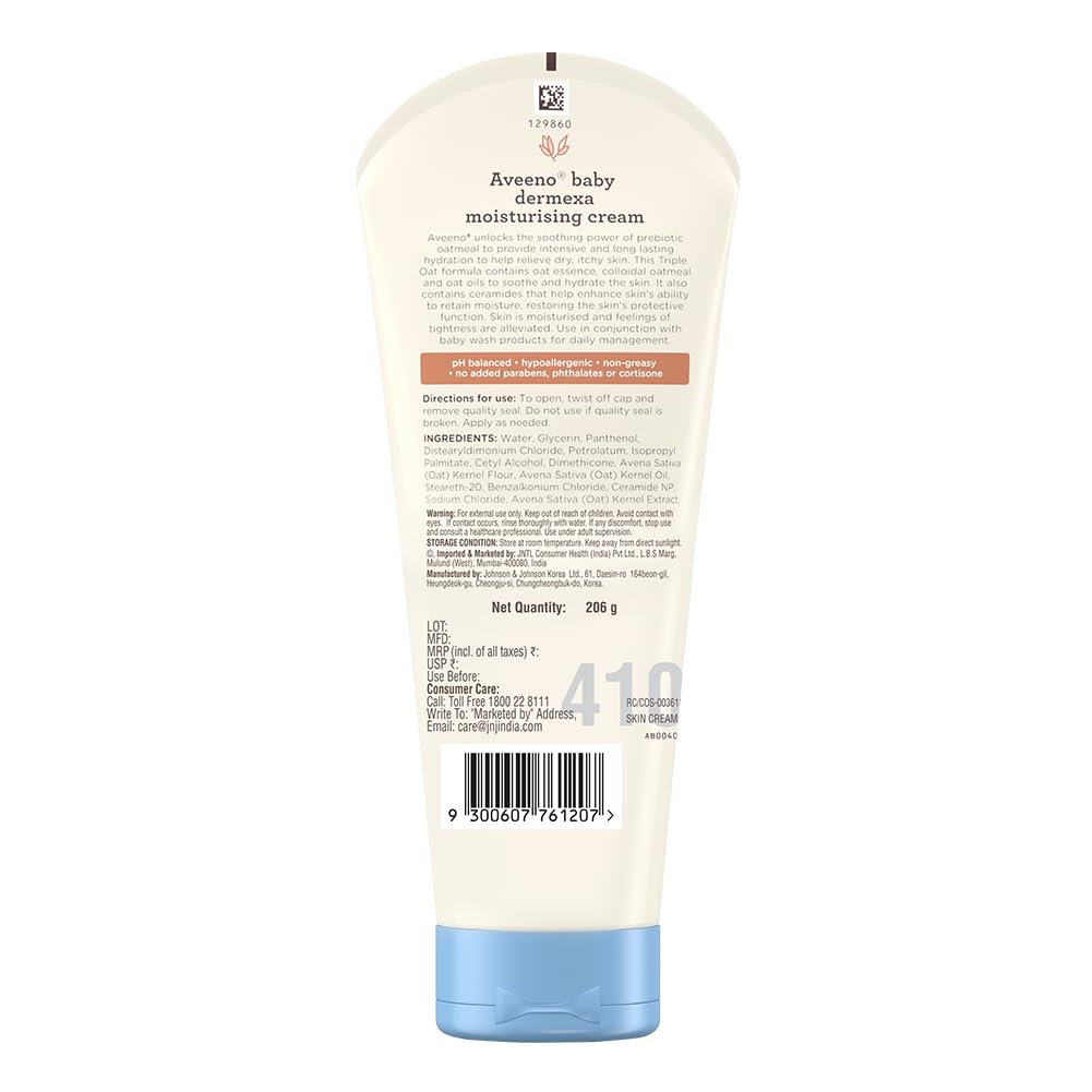 Aveeno Baby Dermexa Moisturising Cream ( Pack of 2 )