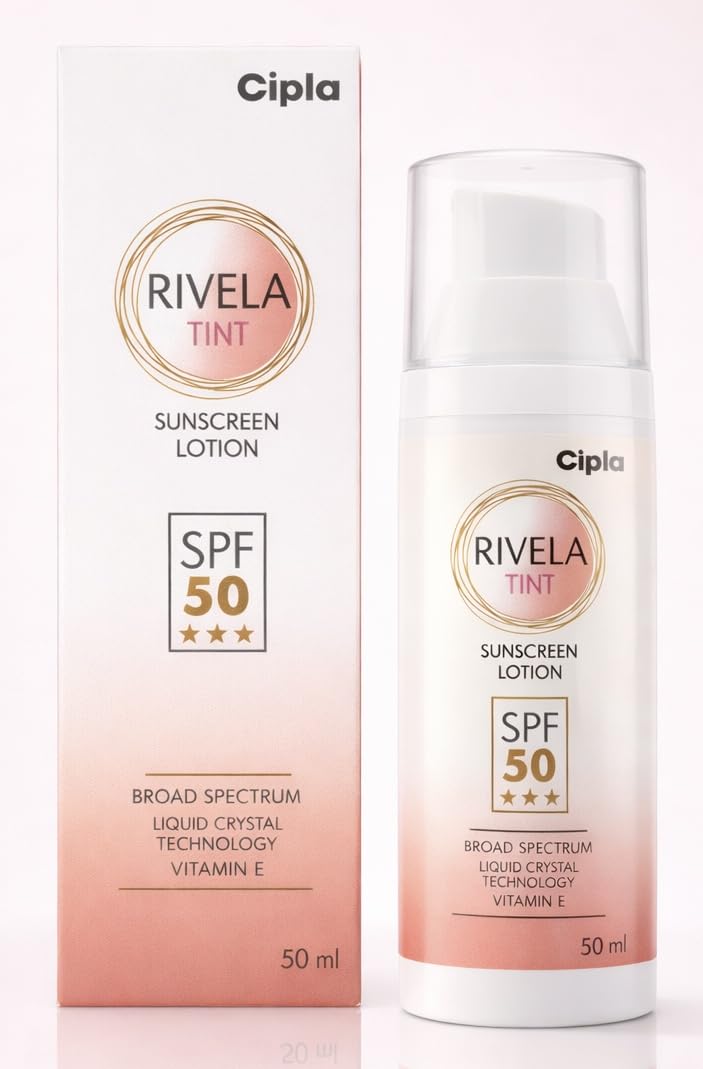 Rivela Tint Sunscreen Lotion SPF 50