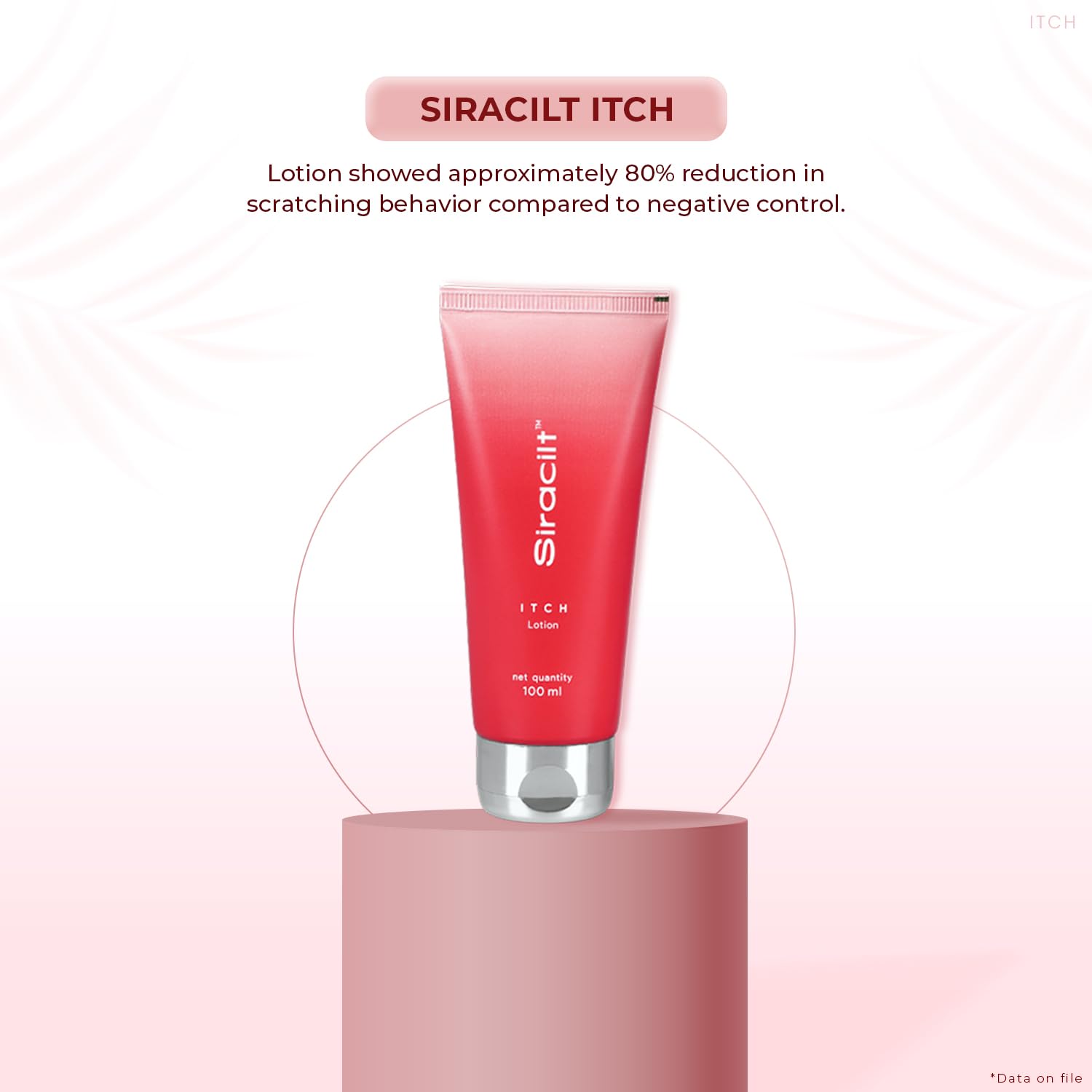 SIRACILT-ITCH Lotion Moisturizer for soothing dry, itchy, eczematic skin, Anti-inflammatory, Paraben & Sulphate Free, 100 ml