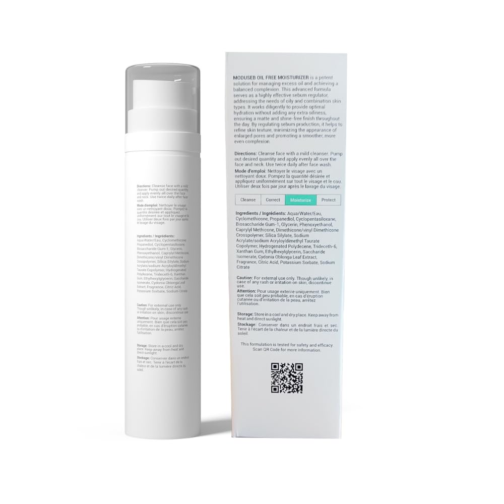 Ceuticoz Moduseb Oil Free Moisturizer for Acne & Oily Skin, 50g