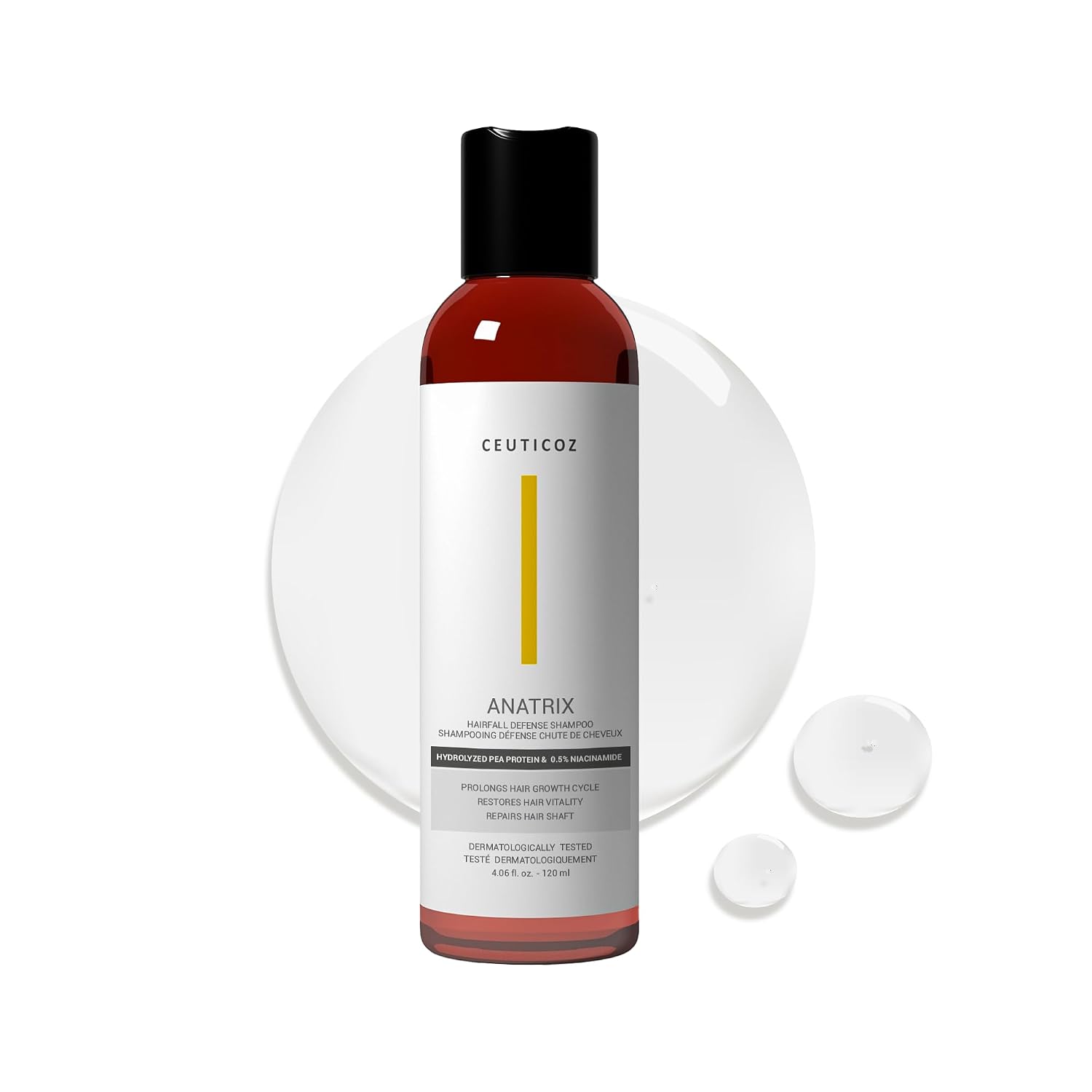 Ceuticoz Anatrix Hairfall Defense Shampoo | Repair & Promote growth | 120ml