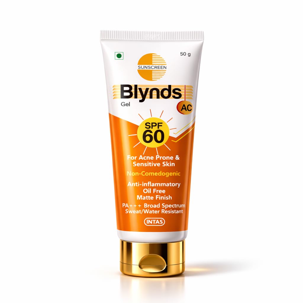 Blynds AC Sunscreen Gel SPF 60+ PA+++ 50g ( Pack of 2 )
