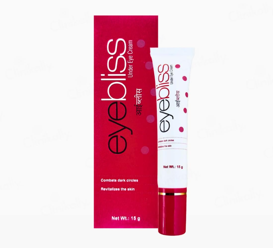 Eyebliss Under Eye Cream for Dark Circles, 15g ( Pack of 2 )