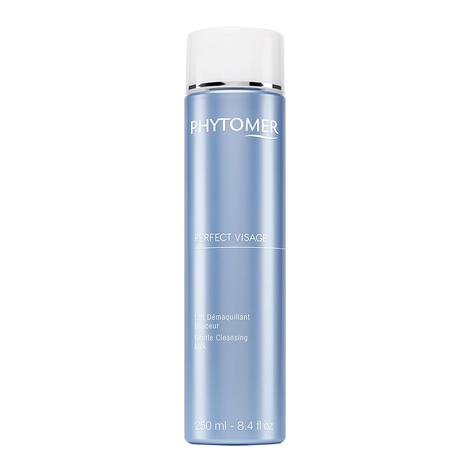 Phytomer Perfect Visage Gentle Cleansing Milk | Hydrating Daily Face Cleanser & Makeup Remover | Light, Refreshing Formula that Leaves Skin Soft, Smooth, & Supple (250 ml)