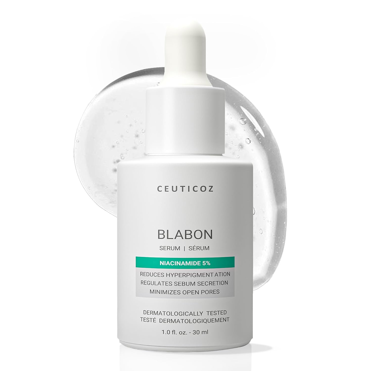 Ceuticoz Blabon Serum | 5% Niacinamide & Ectoin for Acne & Sebum | 30ml