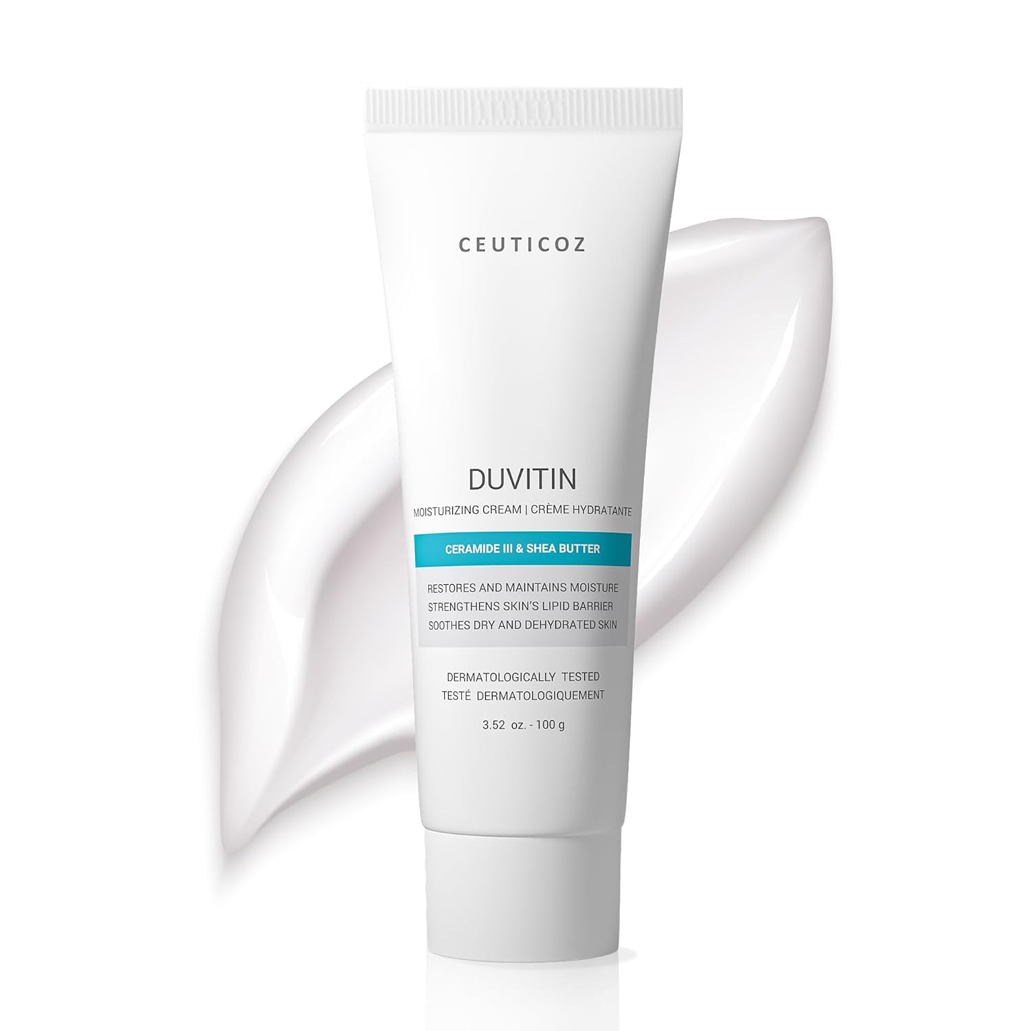 Ceuticoz Duvitin Moisturizing Cream | Dryness & Dehydration | 100g ( Pack of 2 )