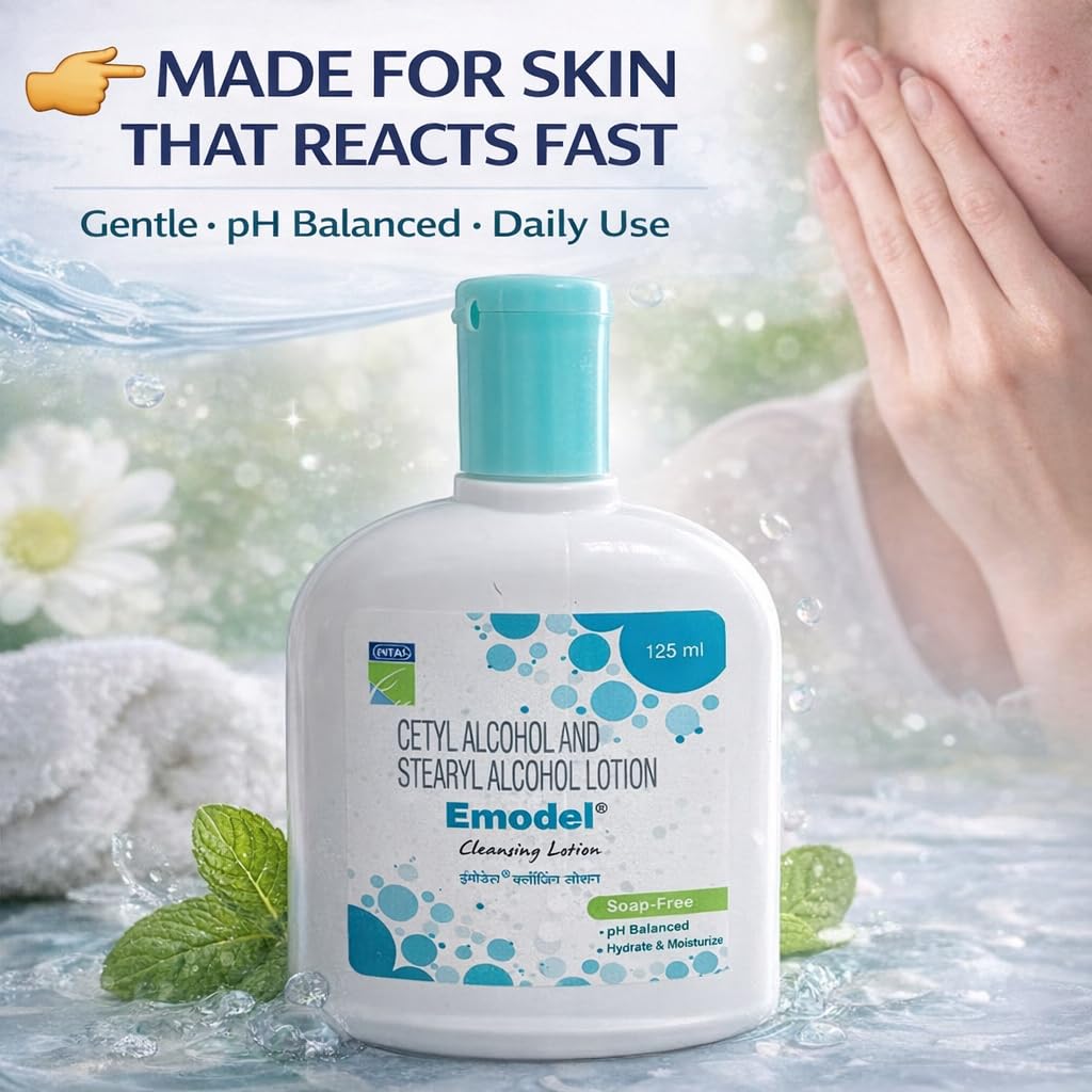 Emodel Cleansing Lotion 125ml ( Pack of 2 )