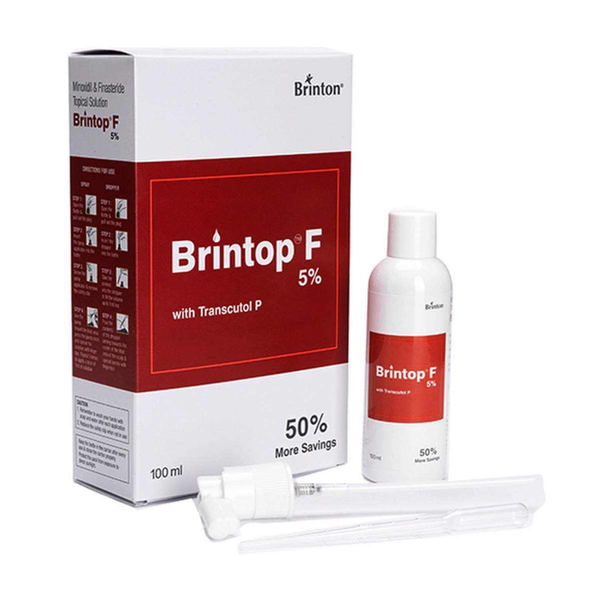 Brintop F 5% Topical Solution 100 ml