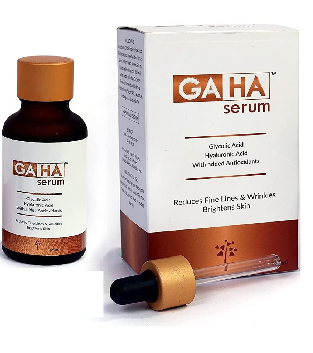GAHA Anti-Aging Face Serum With Added Antioxidants, Reduces Fine Lines & Wrinkles And Brightening Skin | 25 ml