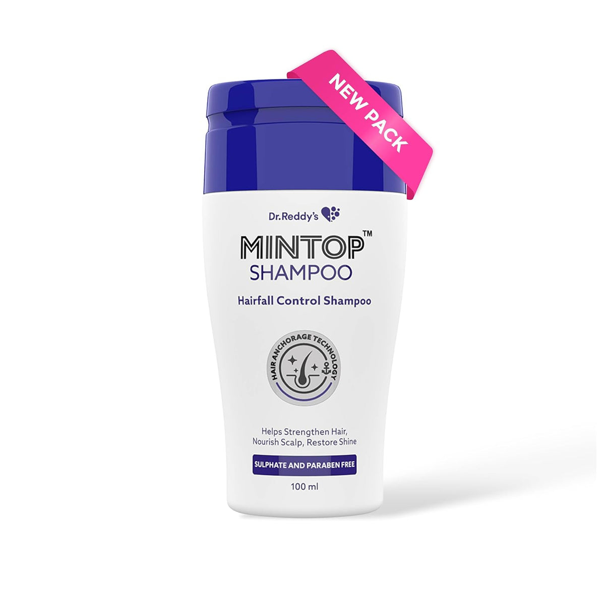 Mintop Pro Shampoo For Hair Fall Control | Fortified With Procapil And Redensyl | Helps Increase Hair Shine Softness | Sulphate Free | Helps Strengthen Hair Roots 100 ml - Skiynse Dermatologique
