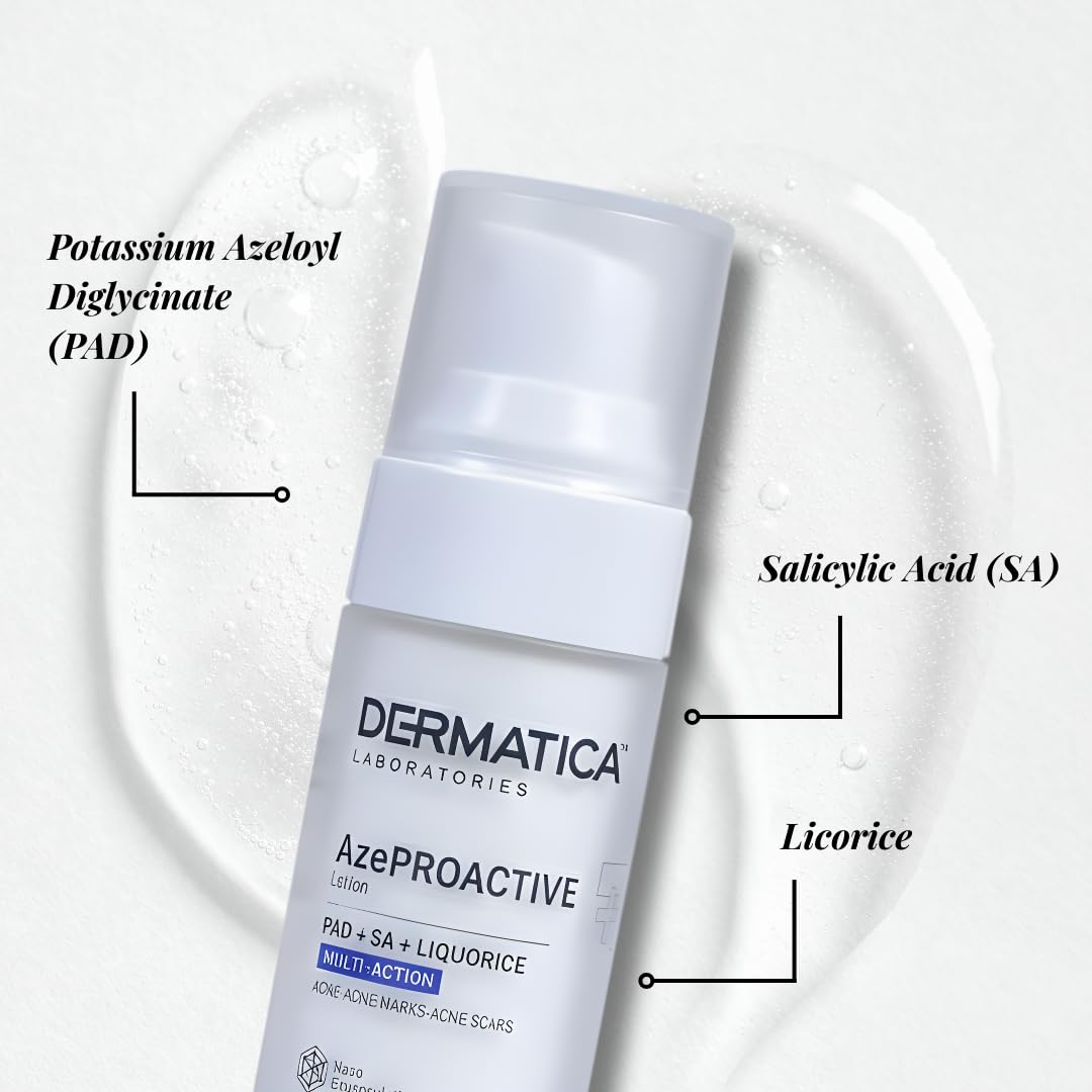 Dermatica Aze Proactive Lotion | For Acne, Acne marks And Acne scars | 30ml