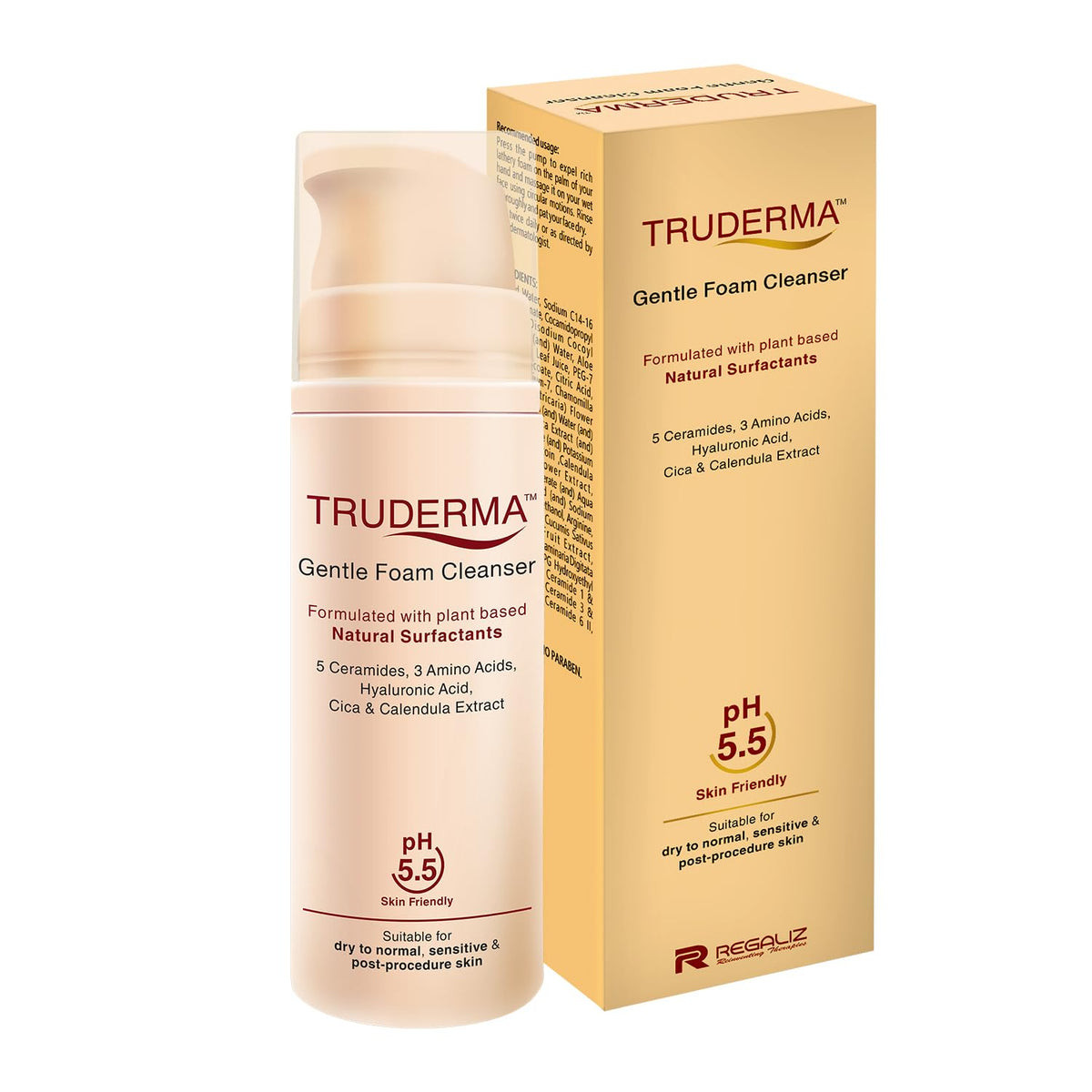 Truderma Gentle Foam Cleanser 140 ml