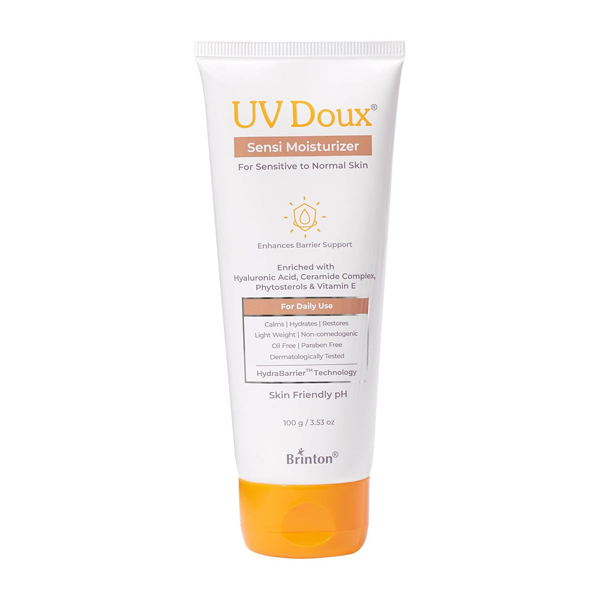 UV Doux Sensi Moisturizer for Sensitive Skin 100g ( Pack of 2 )