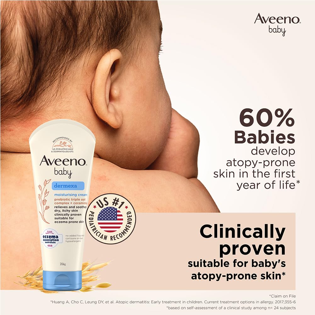 Aveeno Baby Dermexa Moisturising Cream ( Pack of 2 )