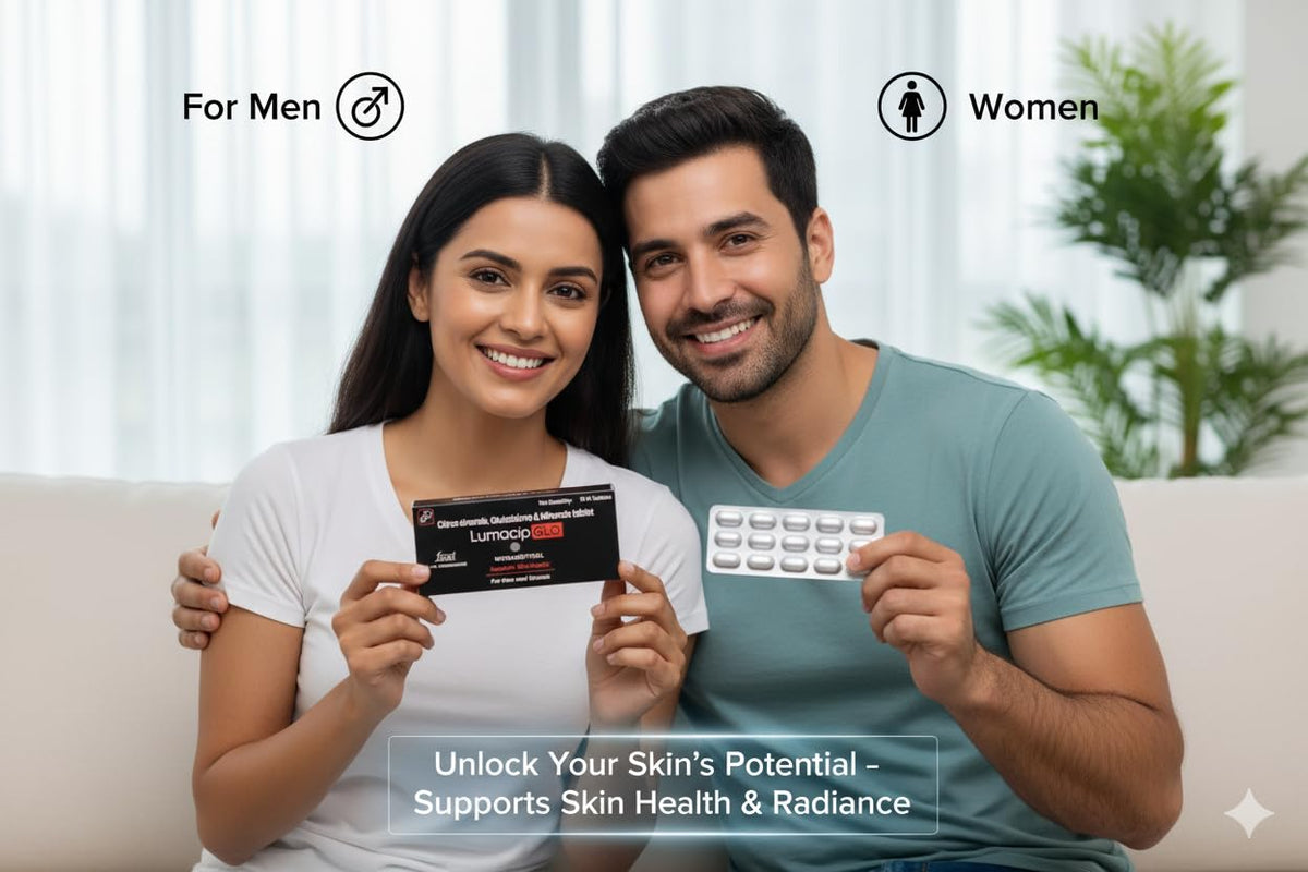 Lumacip Glo Skin Nutraceutical Tablet For Men And Women (2 x 15 Tablets)