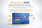 Renocia Men Cyclical Therapy Tablets for Hair Health & Nutritional Support – Nutraceutical Formula with MSM, Beta Sitosterol, Amino Acids, Multivitamins & Multiminerals – 32 Tablets (4 Weeks Dosage) (For Men) - Skiynse Dermatologique