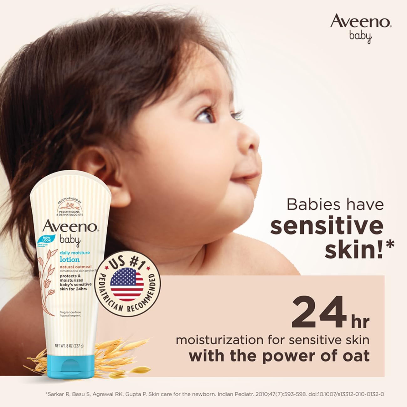 Aveeno Baby Daily Moisturising Lotion for Delicate Skin