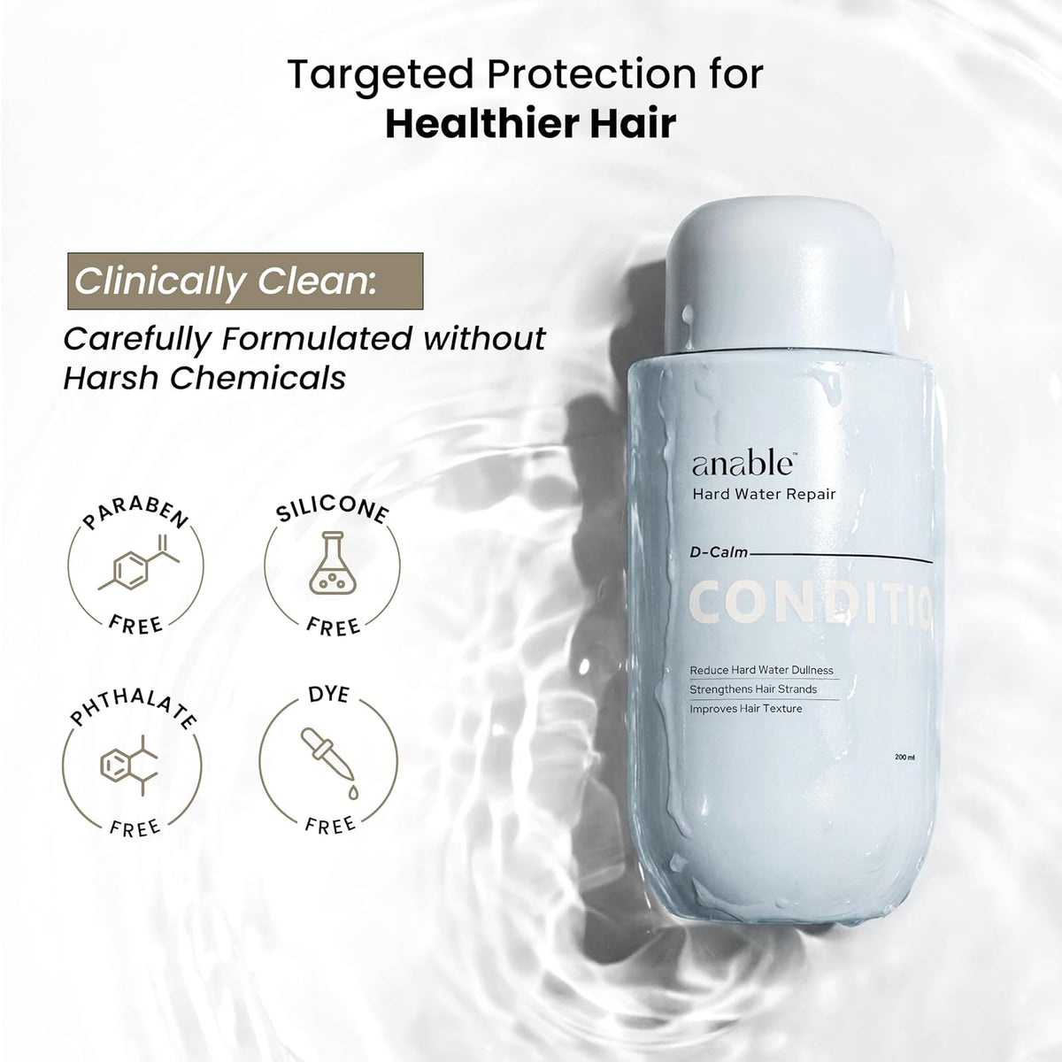 Anable D-Calm Hard Water Repair Conditioner 200ml