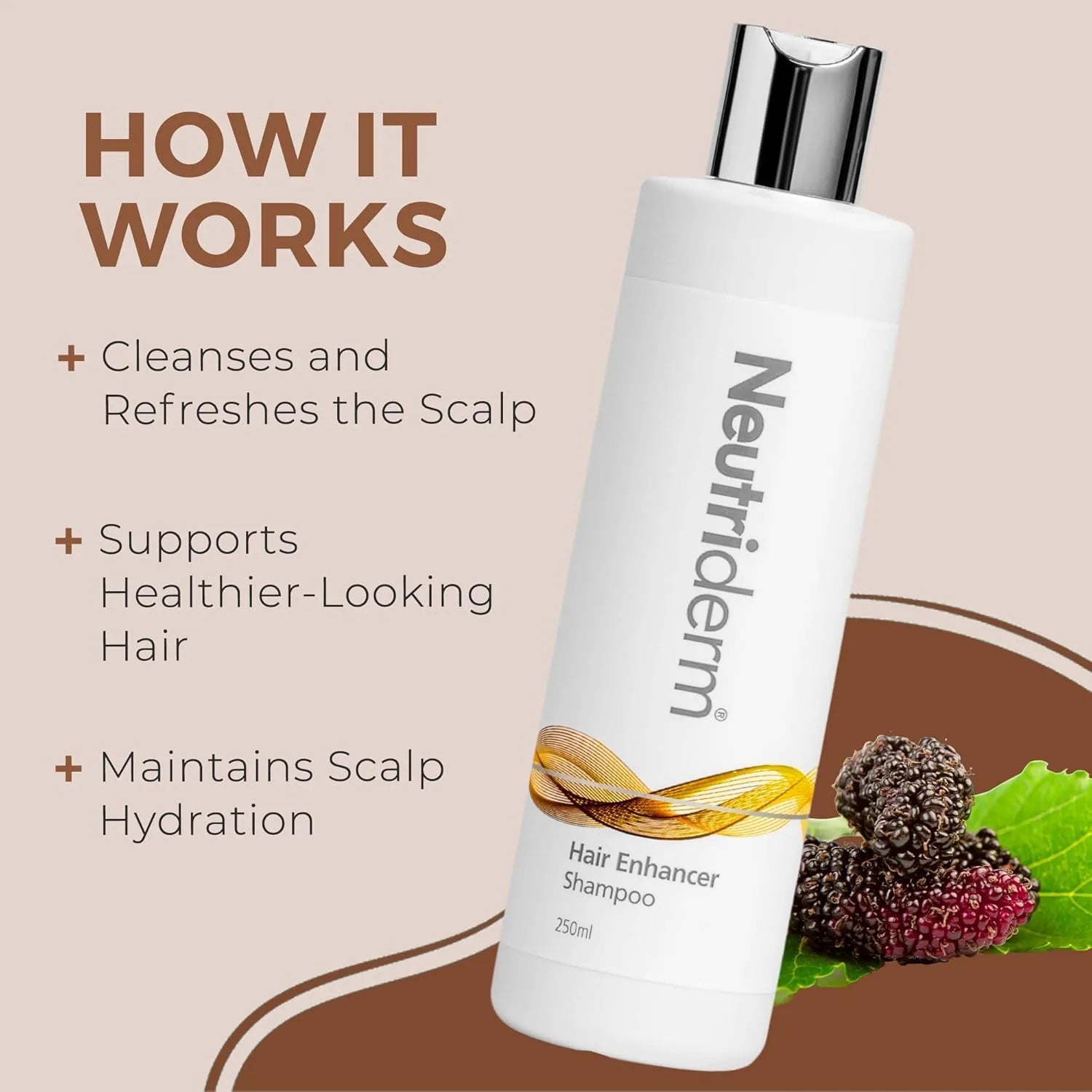 Neutriderm Hair Enhancer Shampoo 250ml