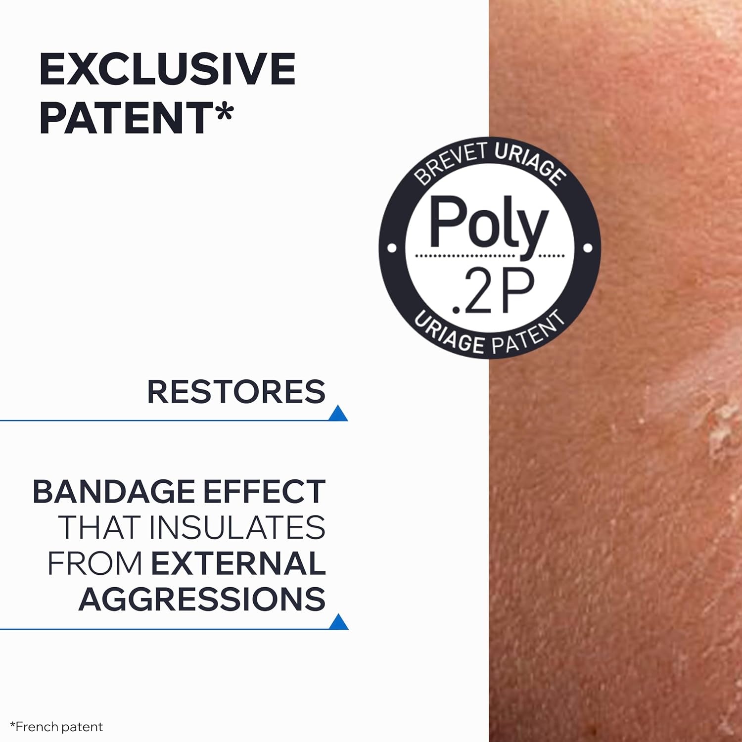 Uriage Bariederm-Cica Protecting Lip Balm with Glycerin - Ultra-Nourishing Lip Repair Ointment for Dry, Chapped, Cracked & Damaged Lips - Soothes & Repairs Lips - Fragrance-free - 15ml