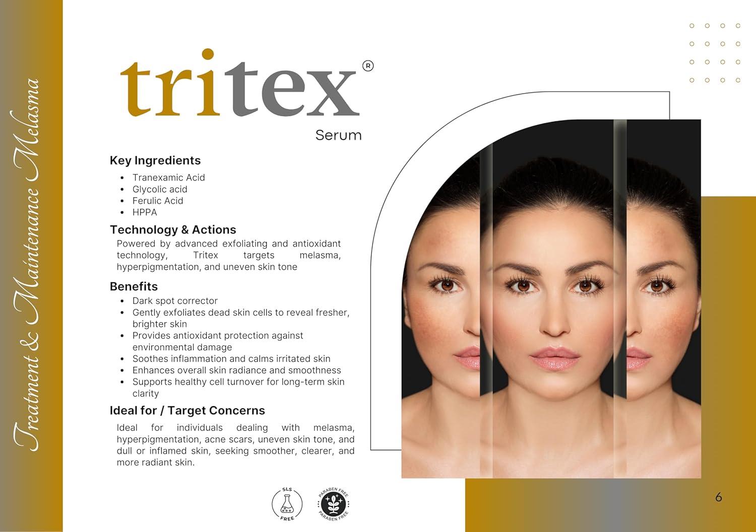 Tritex Serum – Skin Brightener & Dark Spot Corrector | 30 ml