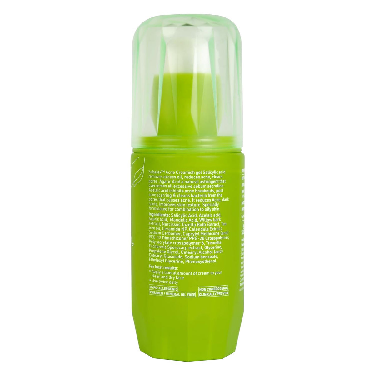Sebalex Acne Creamish Sebum Regulator Gel, 40 ml - Skiynse Dermatologique