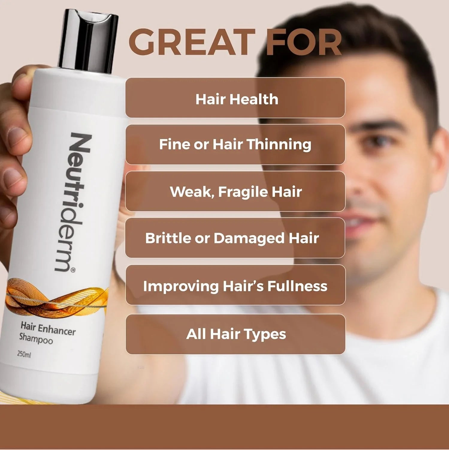 Neutriderm Hair Enhancer Shampoo 250ml