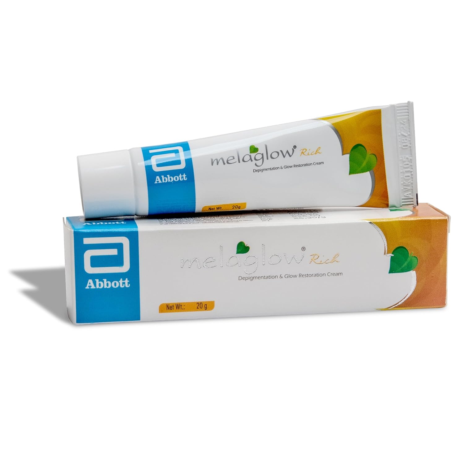 Melaglow Rich Skin Brightening and Lightening Cream, 20 g ( Pack of 2 )