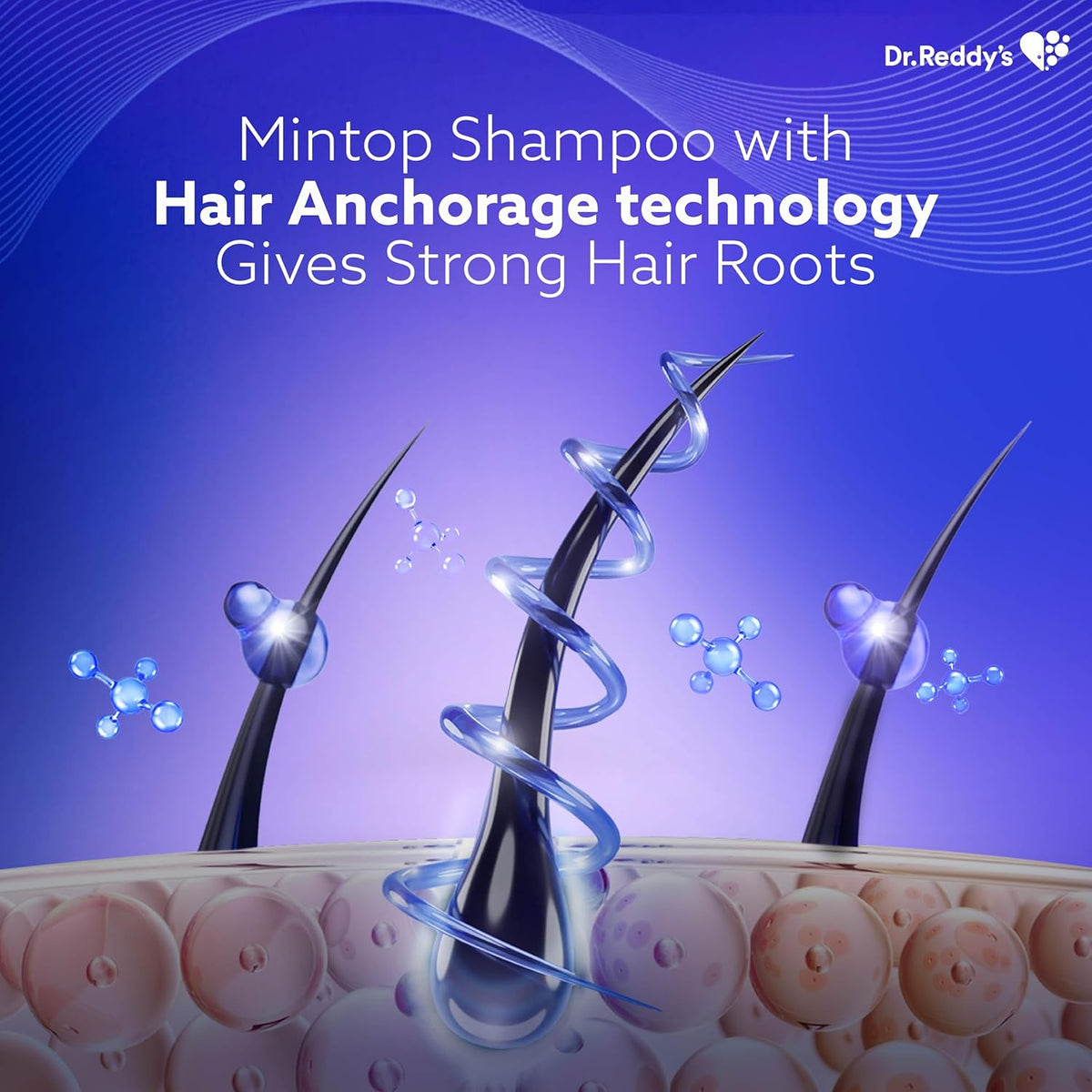 Mintop Pro Shampoo For Hair Fall Control | Fortified With Procapil And Redensyl | Helps Increase Hair Shine Softness | Sulphate Free | Helps Strengthen Hair Roots 100 ml - Skiynse Dermatologique