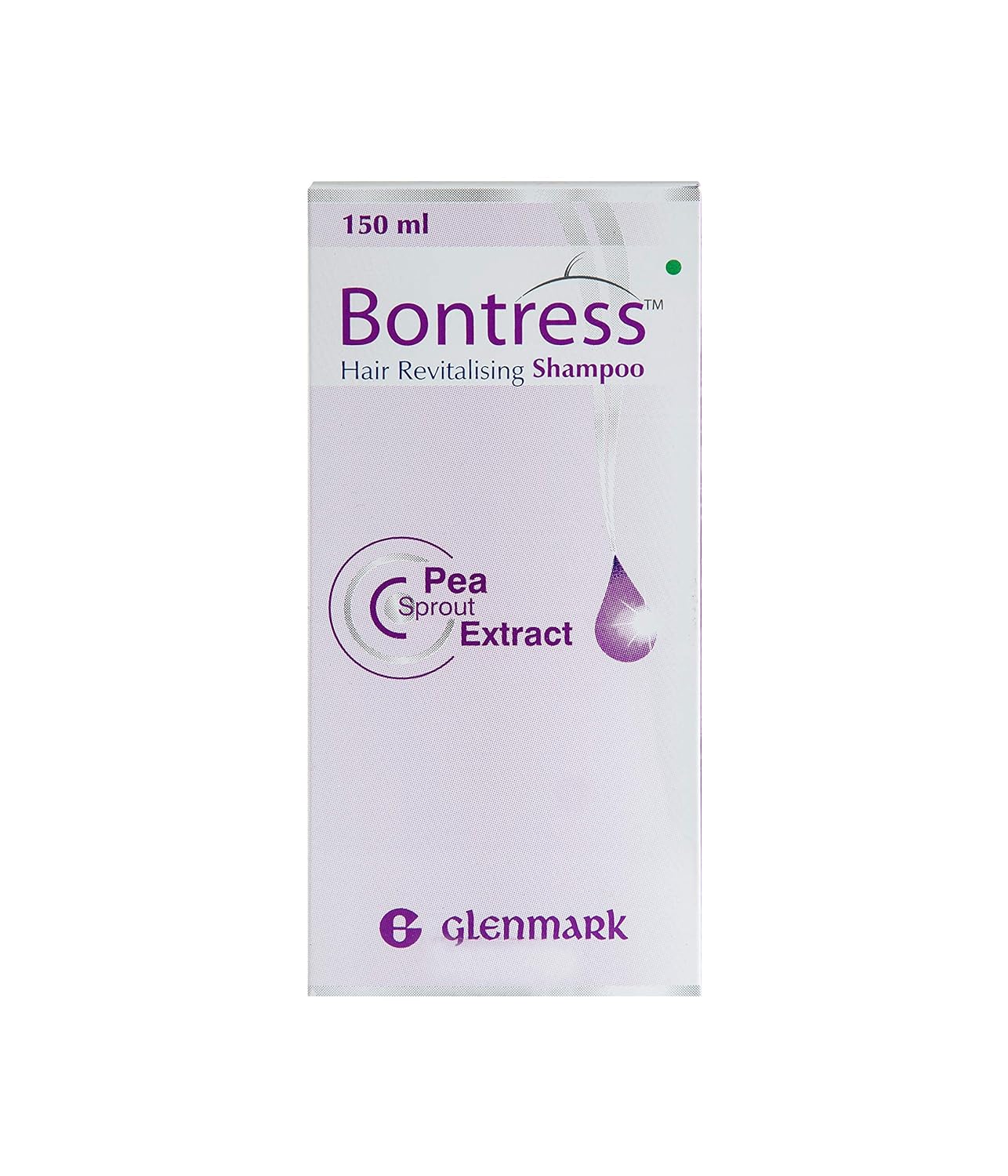 Bontress Hair Revitalising Shampoo 150 ml | Pea Sprout Extract | Hair Growth | Thicker Hair | Paraben Free | Dermatologist Tested