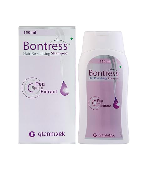 Bontress Hair Revitalising Shampoo 150 ml | Pea Sprout Extract | Hair Growth | Thicker Hair | Paraben Free | Dermatologist Tested