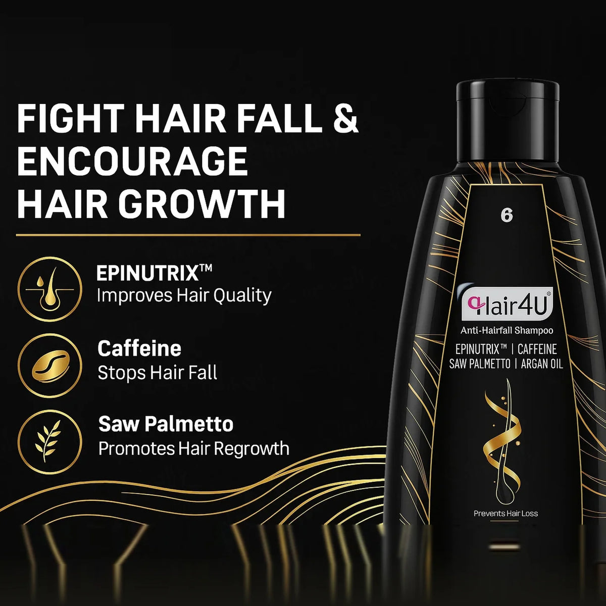 Hair 4U Anti-Hairfall Shampoo 250 ml