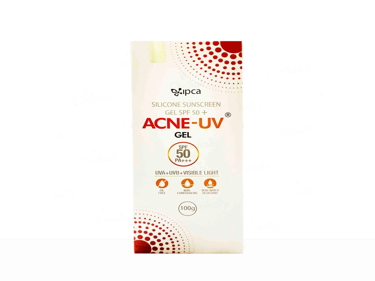 ACNE-UV SPF 50 PA+++ Gel Sunscreen | Non-Comedogenic | Oil-Free | Silicone-Based | Broad Spectrum Protection | Water-Resistant | Lightweight Formula - Skiynse Dermatologique