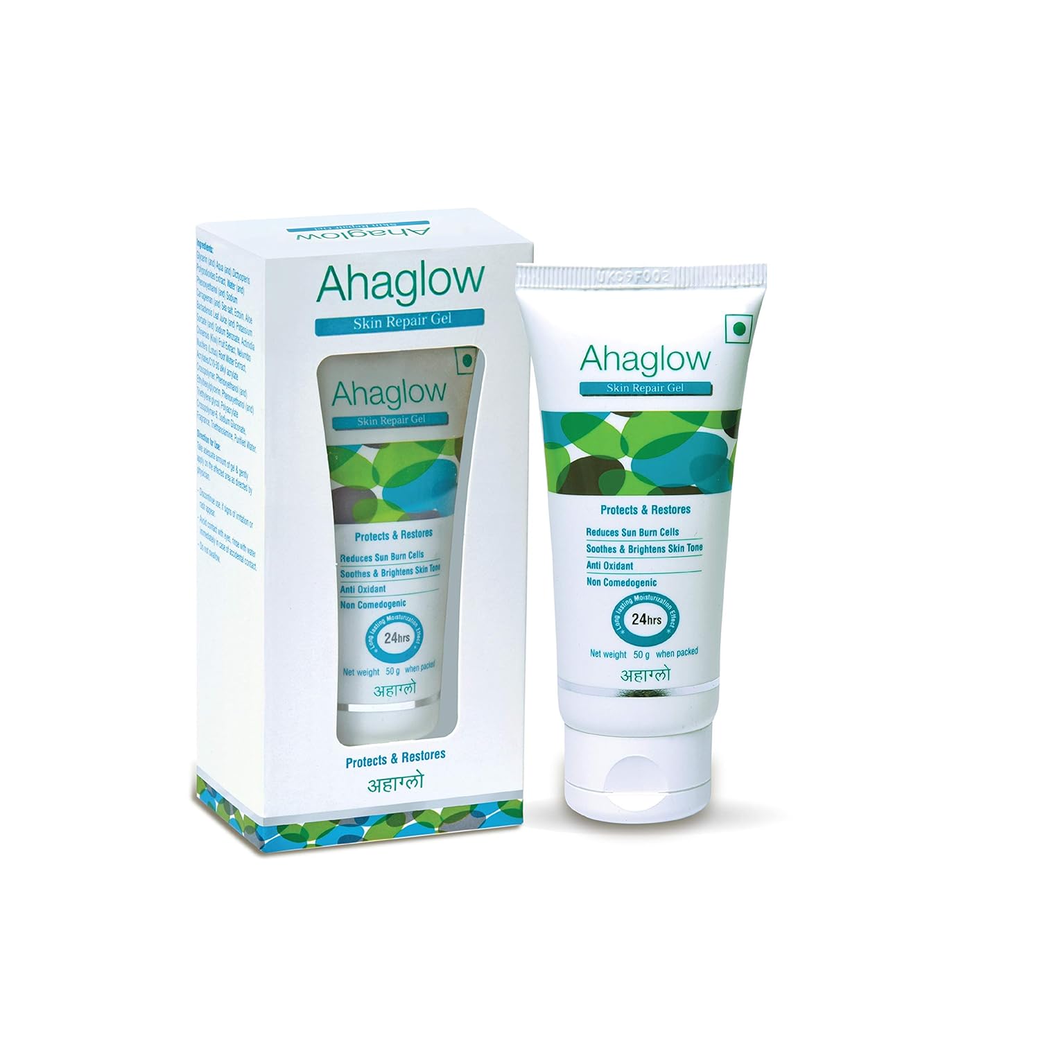 Ahaglow Skin Repair Gel, A Repair Formula Designed To Restore The Integrity And Barrier Function Of Skin, 50g