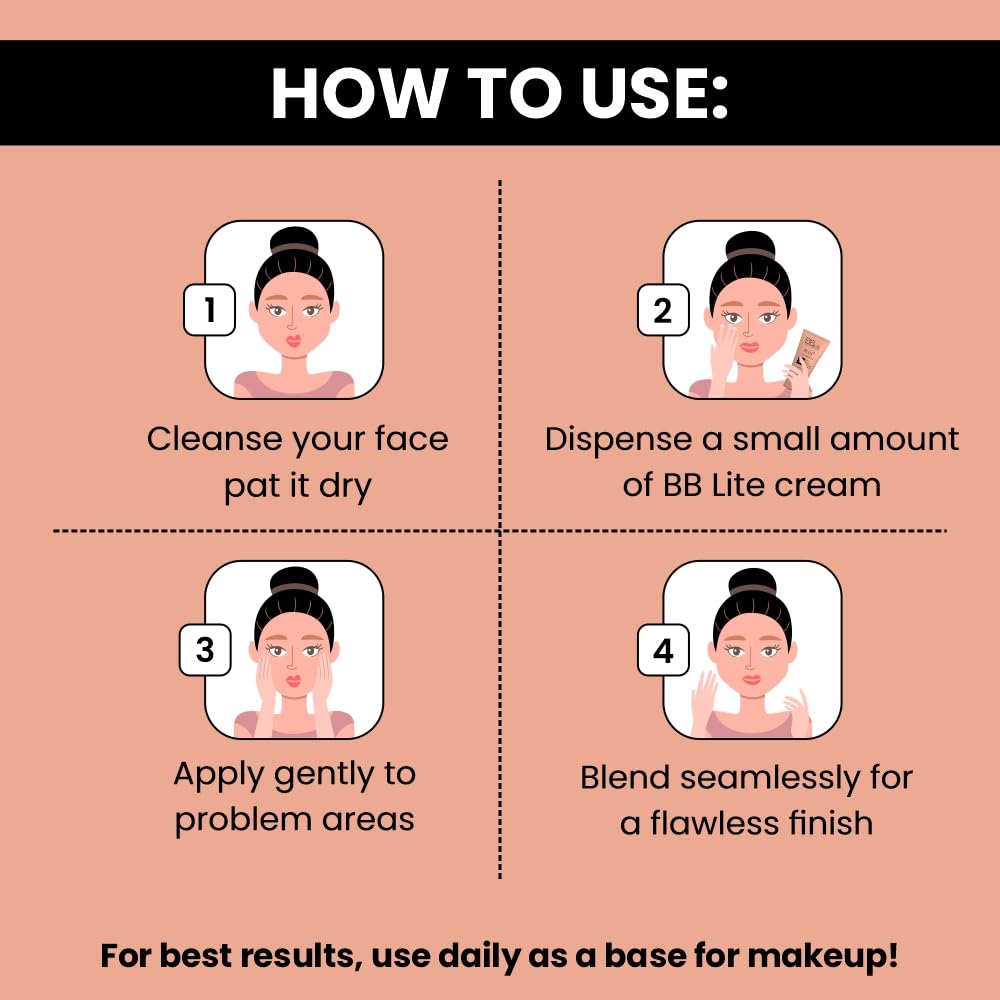 BB Lite Premium All in One Skin Whitening Cream SPF 25 PA++ | 50 ml - Skiynse Dermatologique