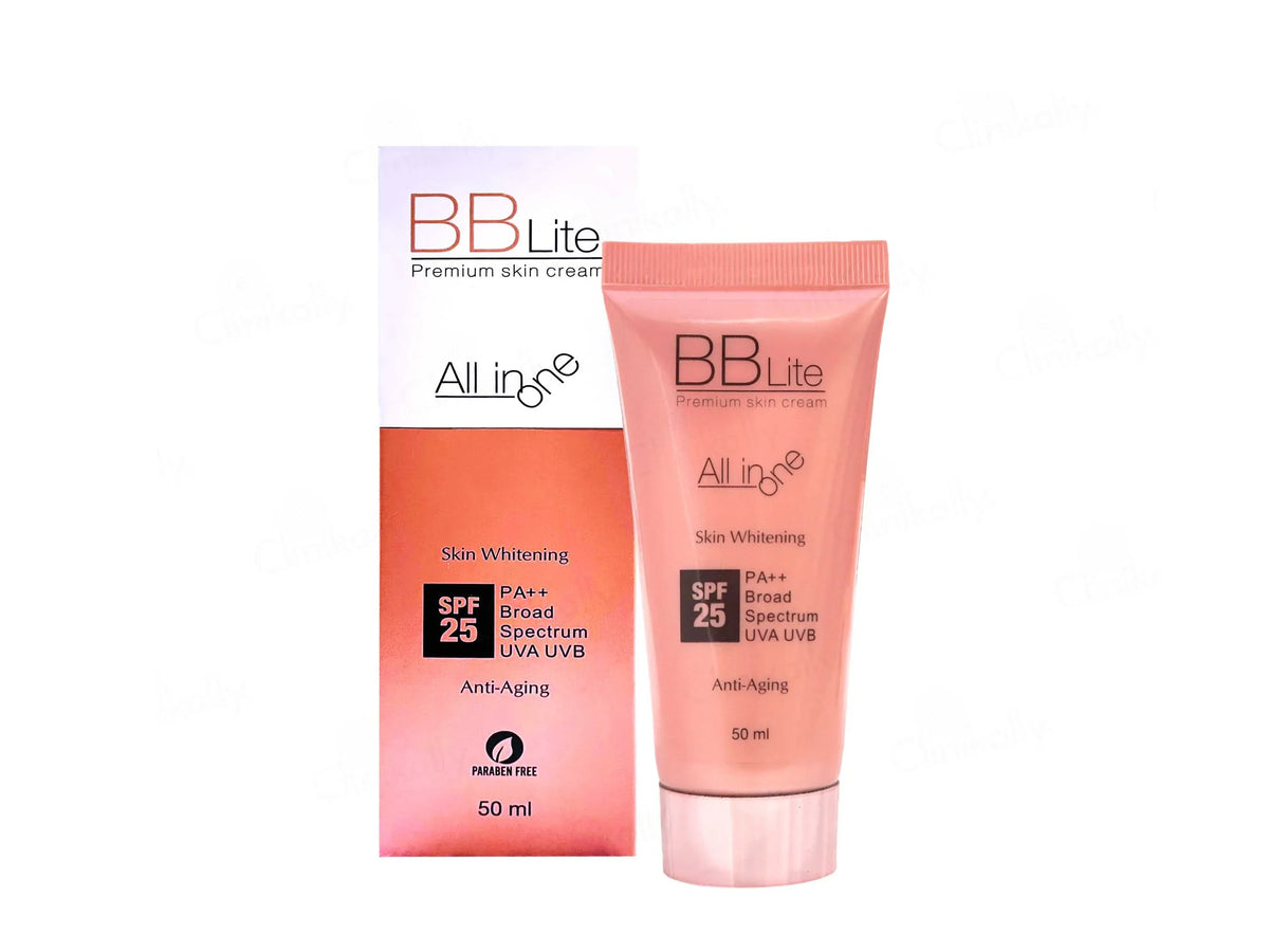 BB Lite Premium All in One Skin Whitening Cream SPF 25 PA++ | 50 ml - Skiynse Dermatologique