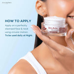 Biluma Advance Skin Brightening Night Cream, for even skin tone, Dark spots and Wrinkles, 45g - Skiynse Dermatologique