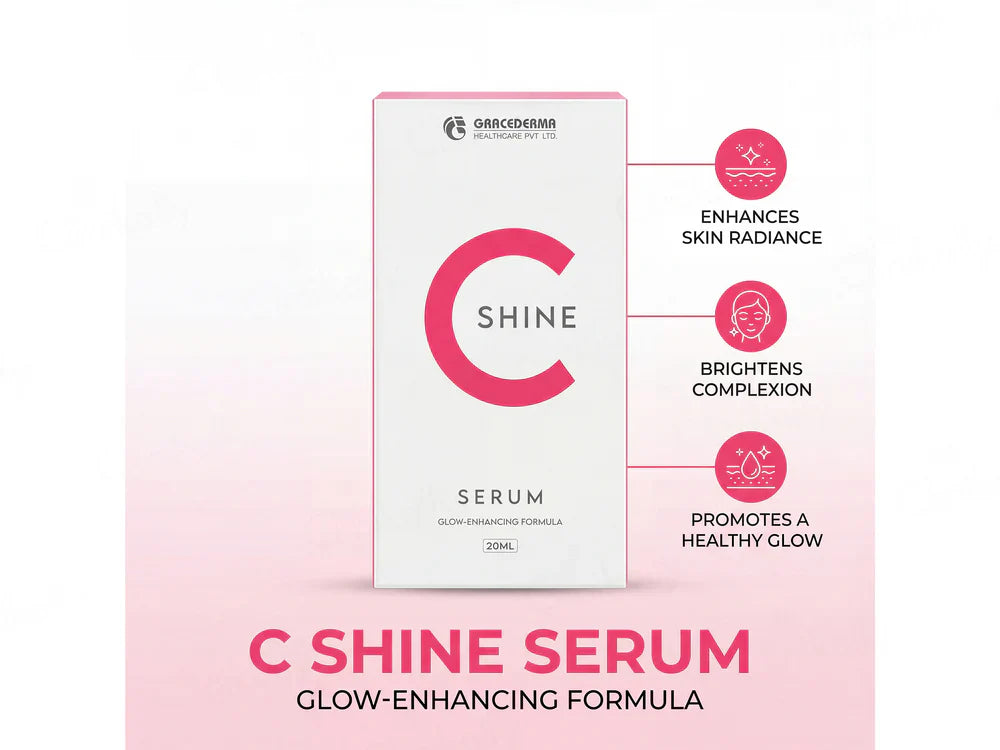 C Shine Face serum For Spotless & Glow-Enhancing Formula 20ml