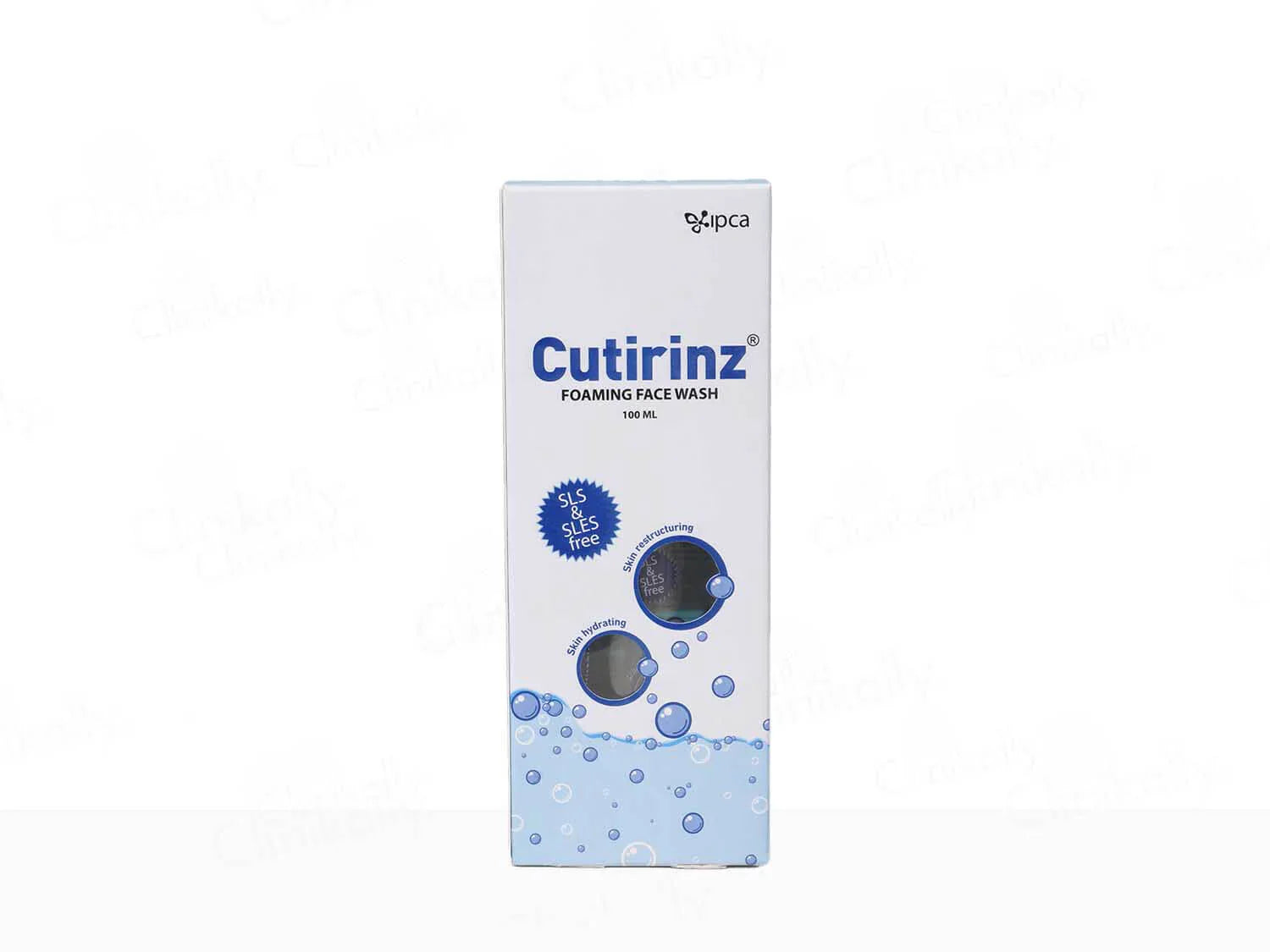 IPCA Cutirinz Foaming Face Wash Skin Hydrating Skin Restructuring |100 ml - Skiynse Dermatologique